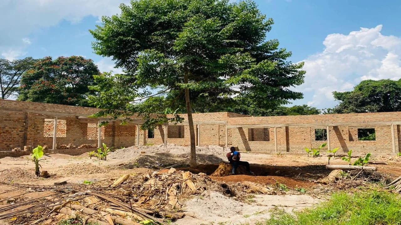 Building works for the Al-Birr orphanage in Gulu.